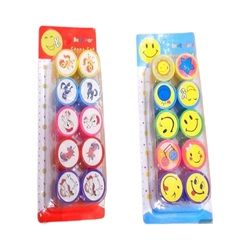 STAMP SET 10PCS YZ-003 813-10 RAW1362